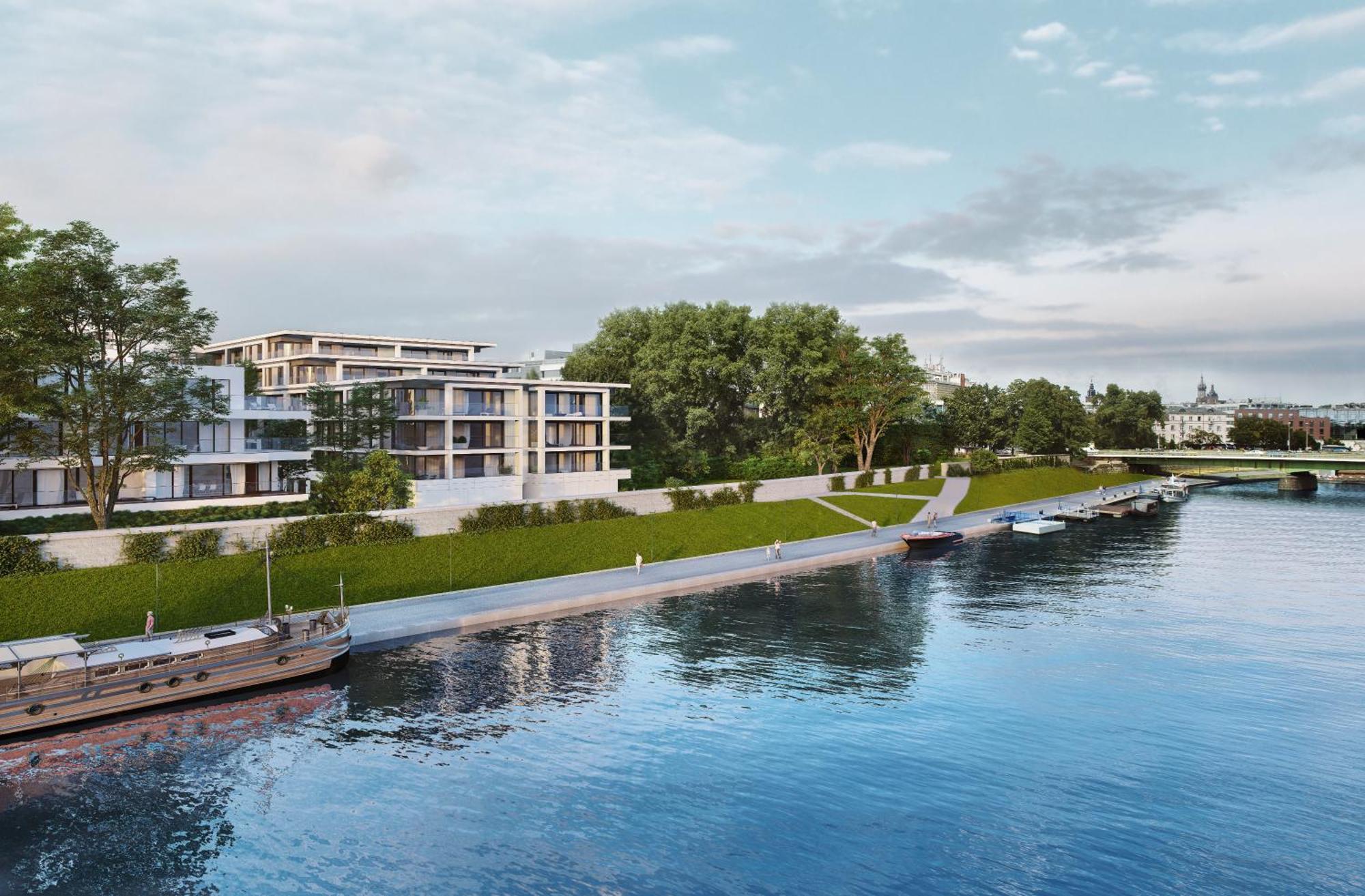 Wawel View Stylish Apartment - Kosciuszki 22 クラクフ エクステリア 写真