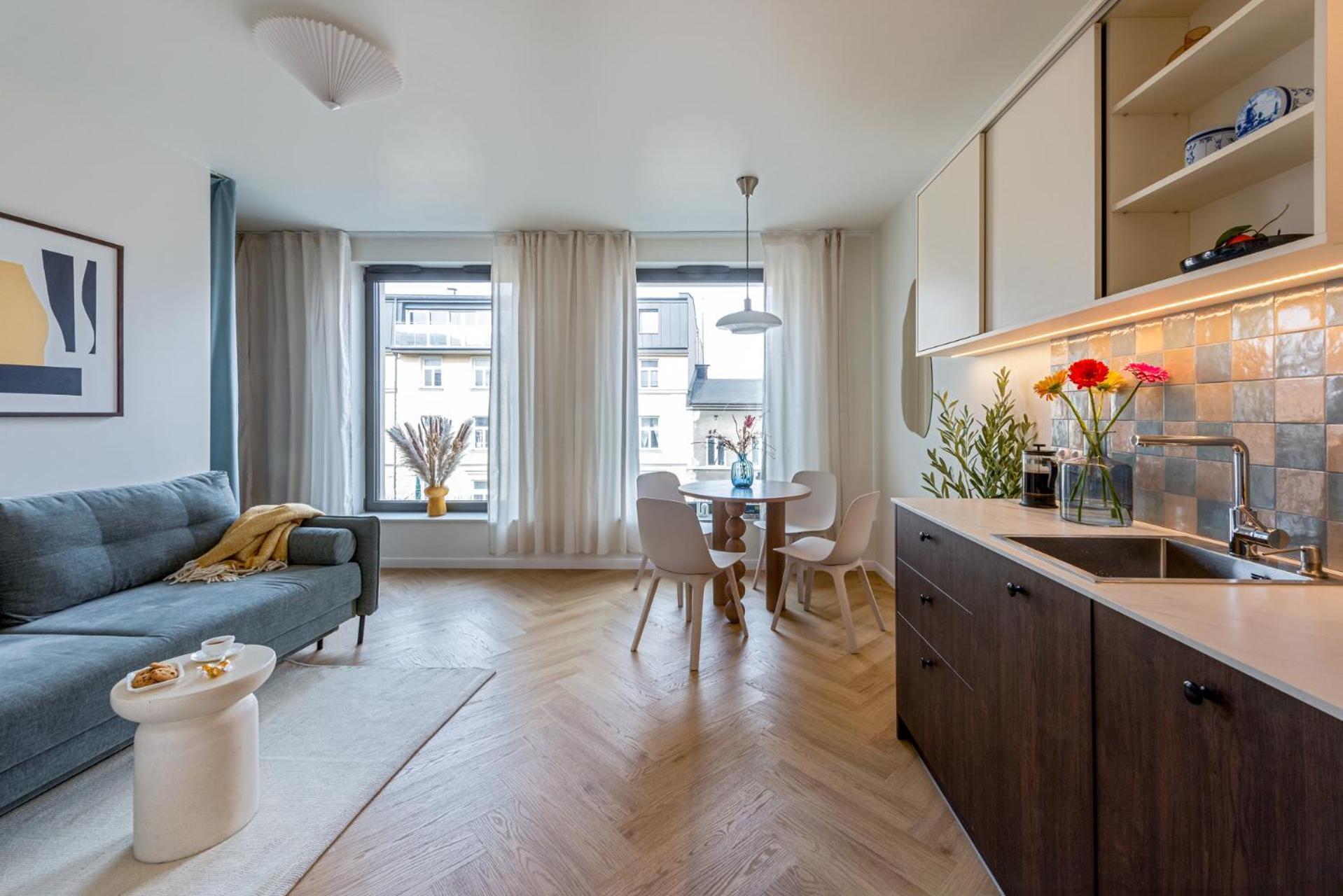 Wawel View Stylish Apartment - Kosciuszki 22 クラクフ エクステリア 写真